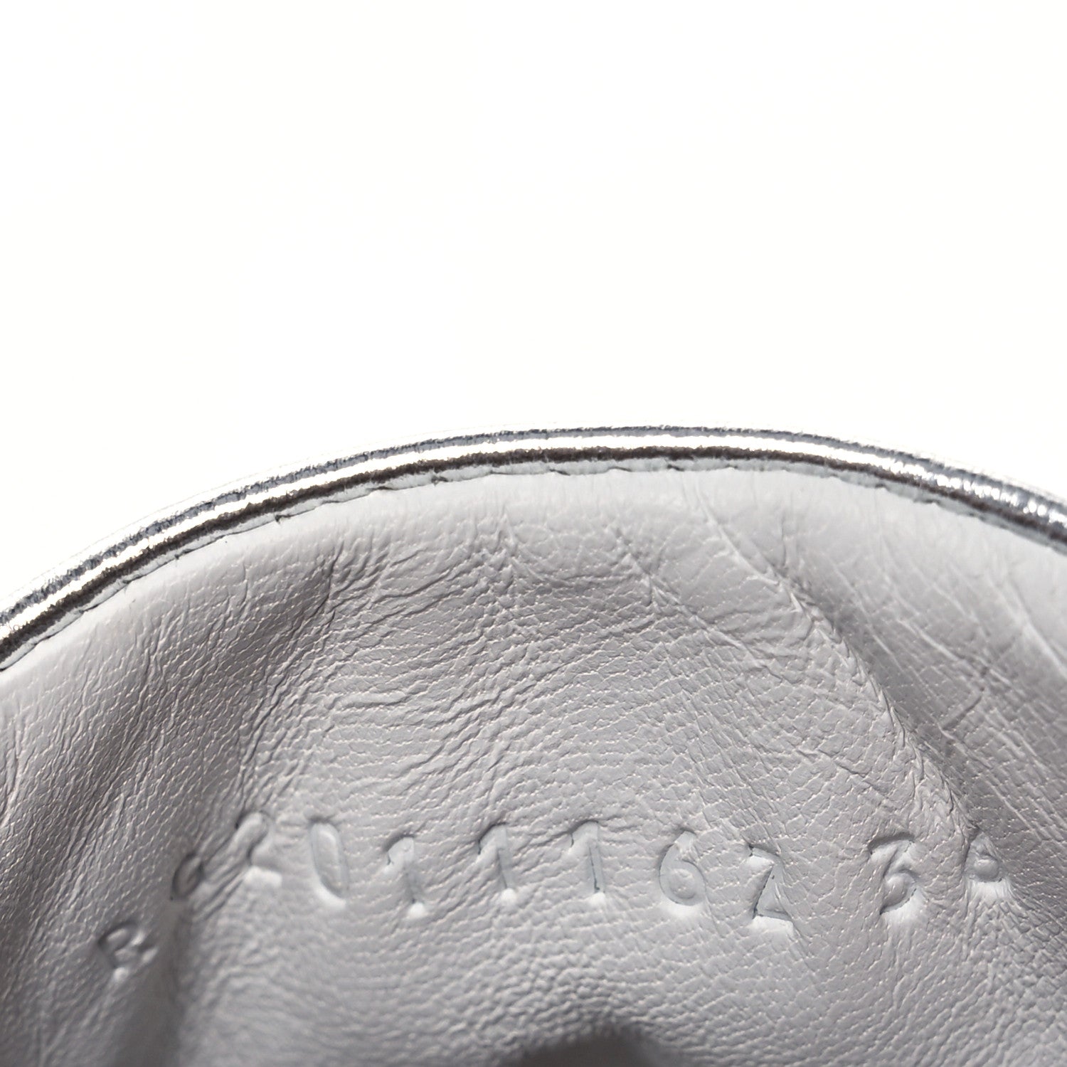 Hermes Metallic Nappa Calfskin Womens Avantage Sneakers 36 Gris Argente Black 9 of 9