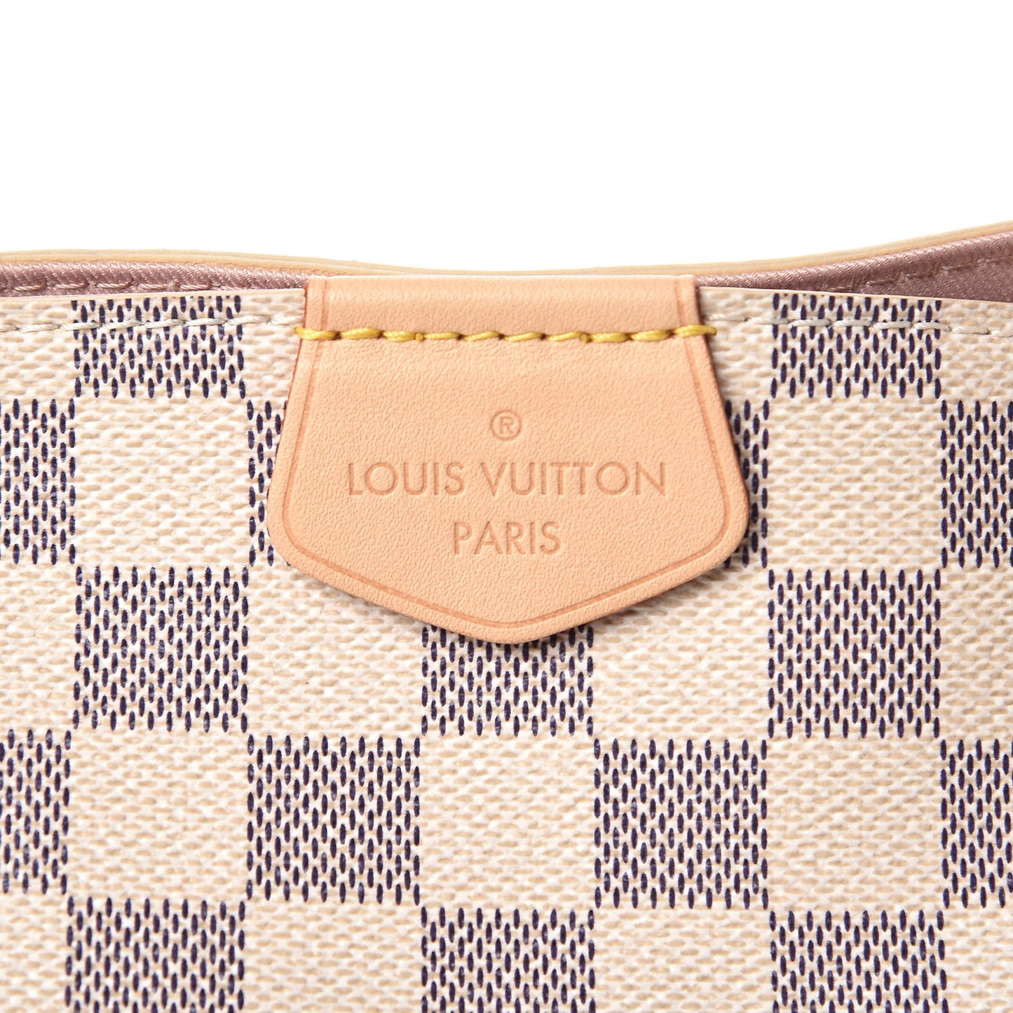 Damier Azur Graceful PM Rose Ballerine