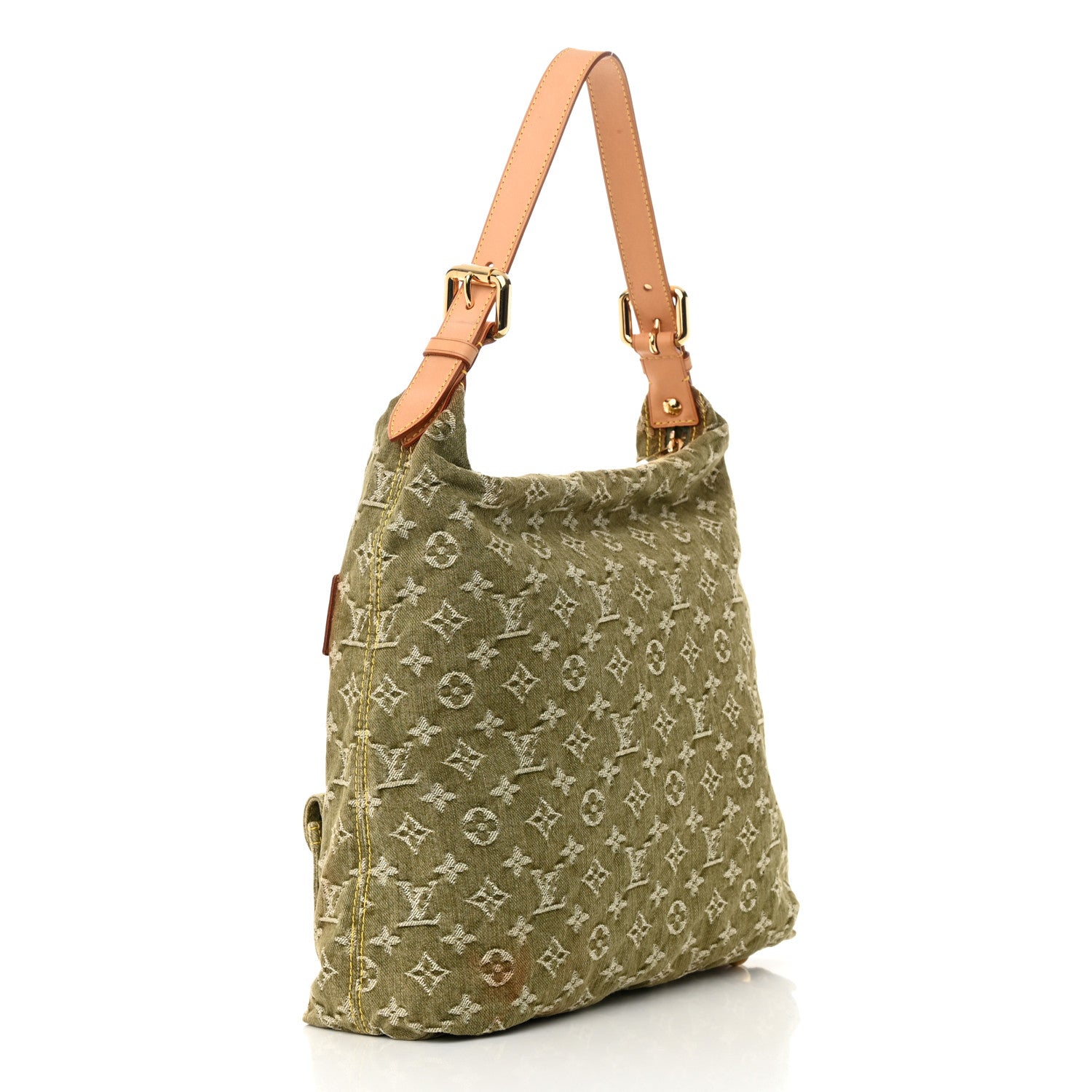 Louis Vuitton Denim Baggy GM Lichen 3 of 23