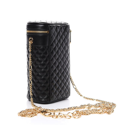 Gucci Calfskin Trapuntata Zumi Belt Bag Black 2 of 9