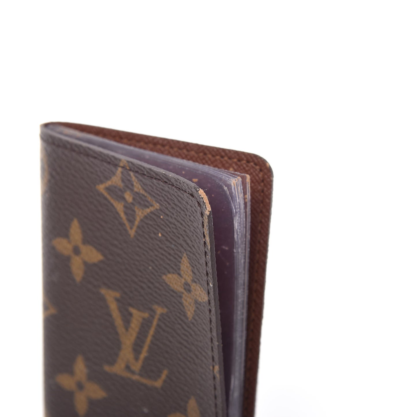 Monogram Credit Card Photo Holder