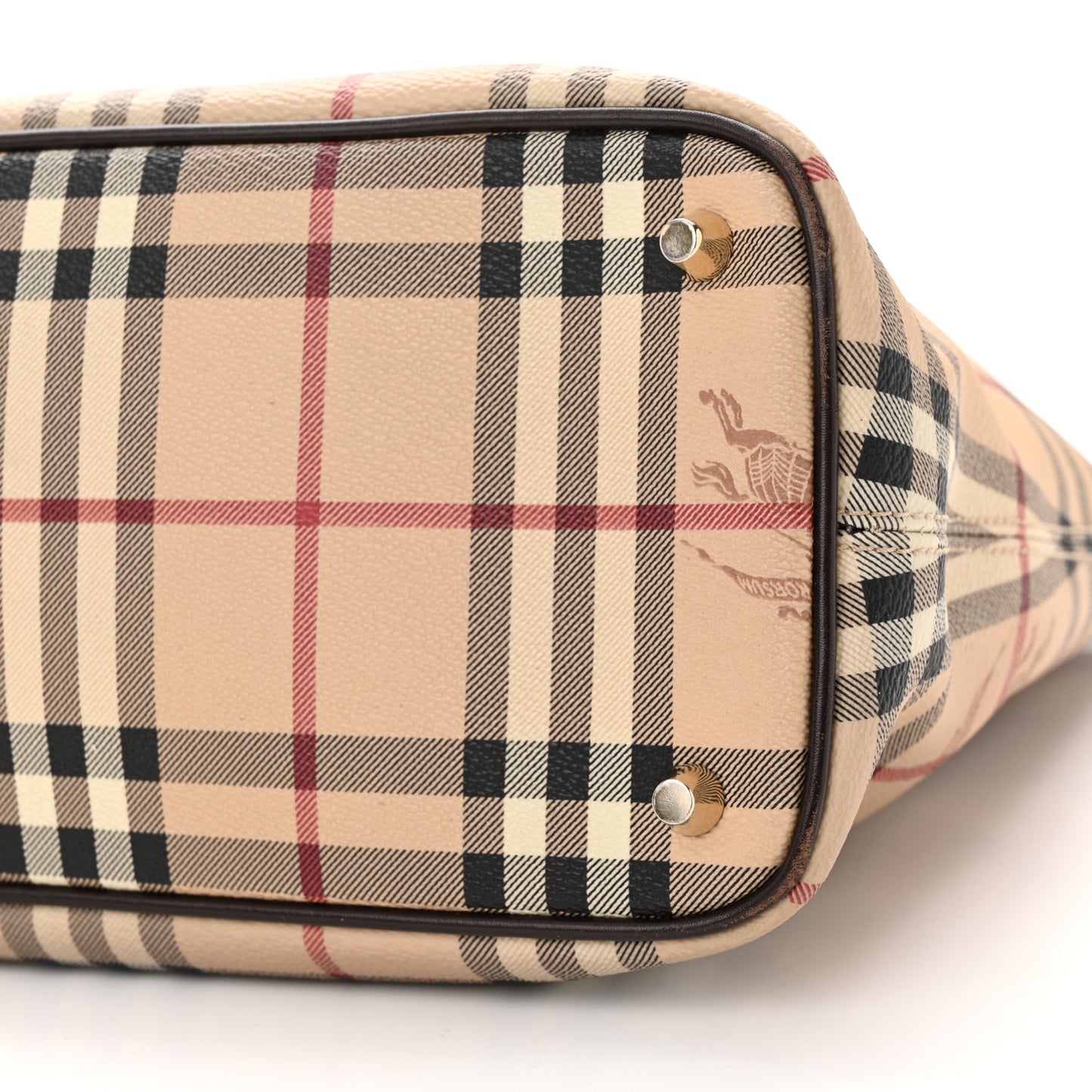 Haymarket Check Medium Regent Tote Chocolate