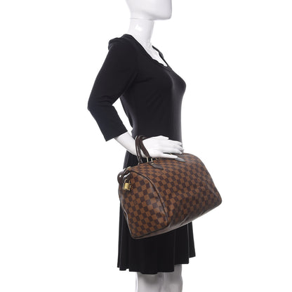 Louis Vuitton Damier Ebene Speedy 30 2 of 11