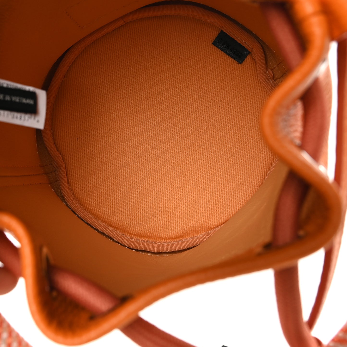 Grained Calfskin The Mini Bucket Bag Scorched