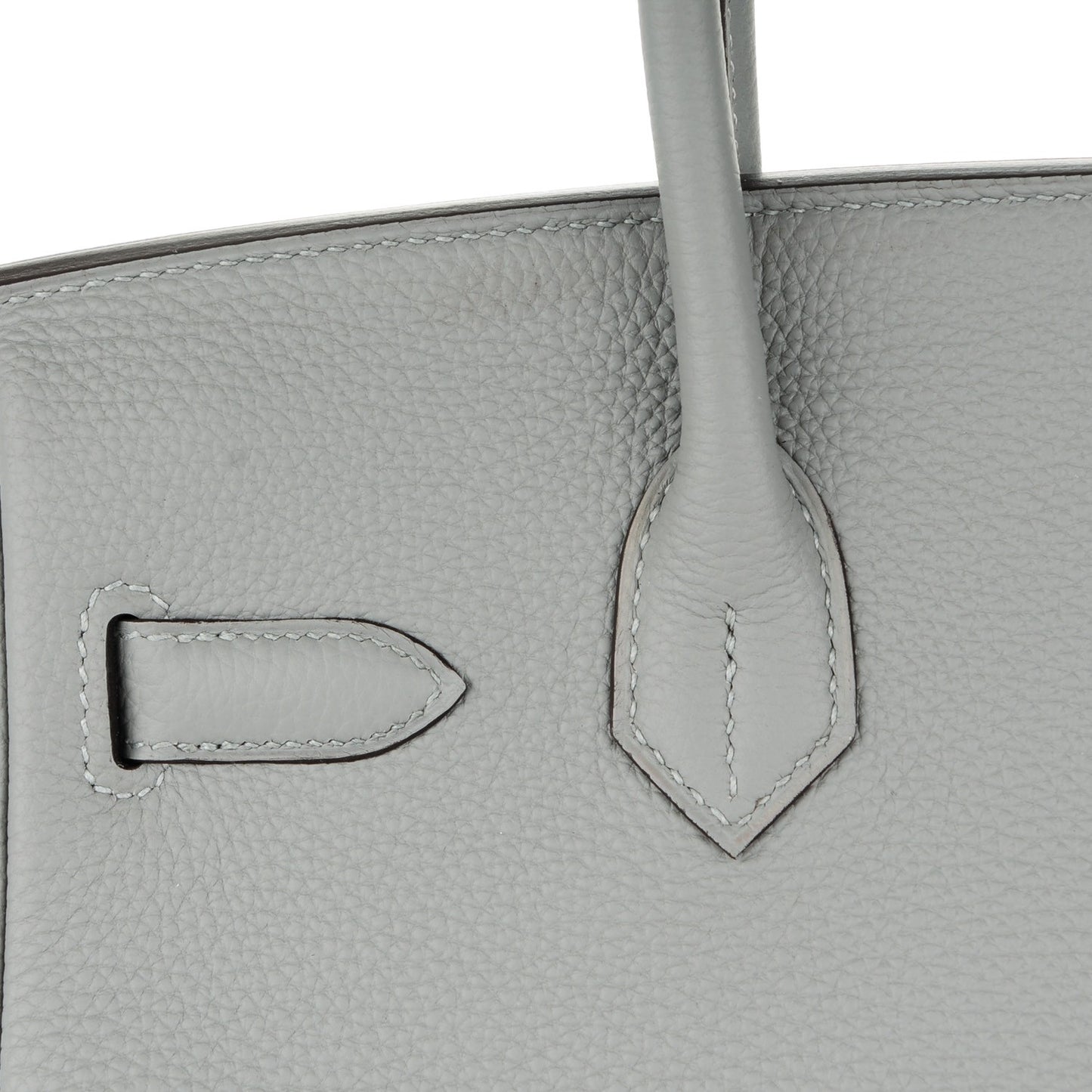 Togo Birkin 30 Gris Mouette