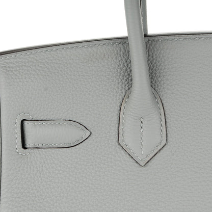Hermes Togo Birkin 30 Gris Mouette 20 of 25