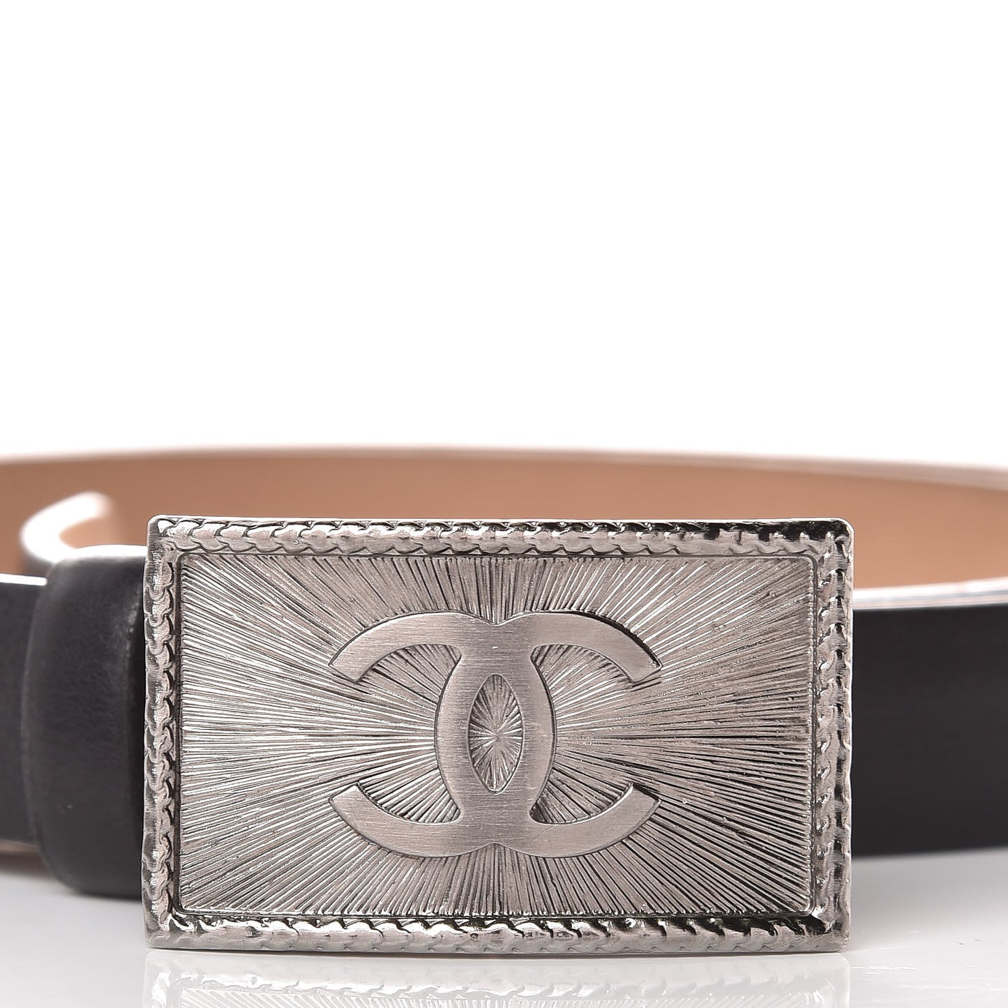 Calfskin CC Belt 85 34 Black