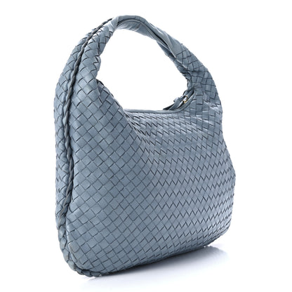 Bottega Veneta Nappa Intrecciato Medium Veneta Hobo Blue 4 of 15