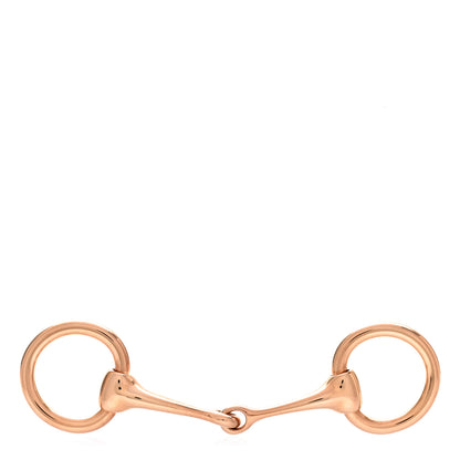 Hermes Permabrass Mors Scarf Ring Rose Gold 1 of 4