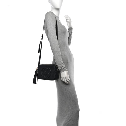 Gucci Pebbled Calfskin Small Soho Disco Bag Black 2 of 10