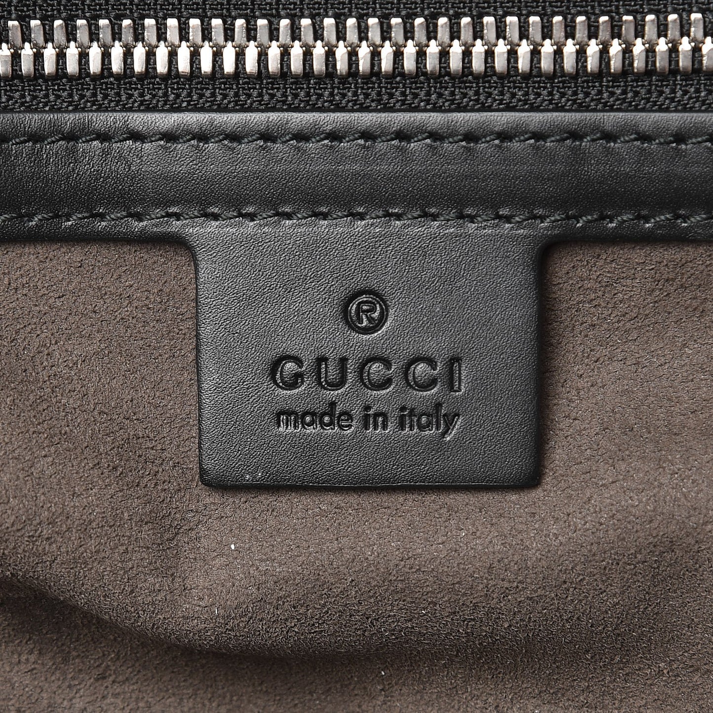 Guccissima Signature Day Backpack Black