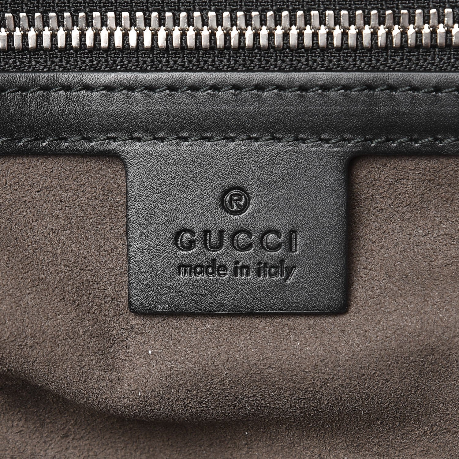 Gucci Guccissima Signature Day Backpack Black 6 of 14