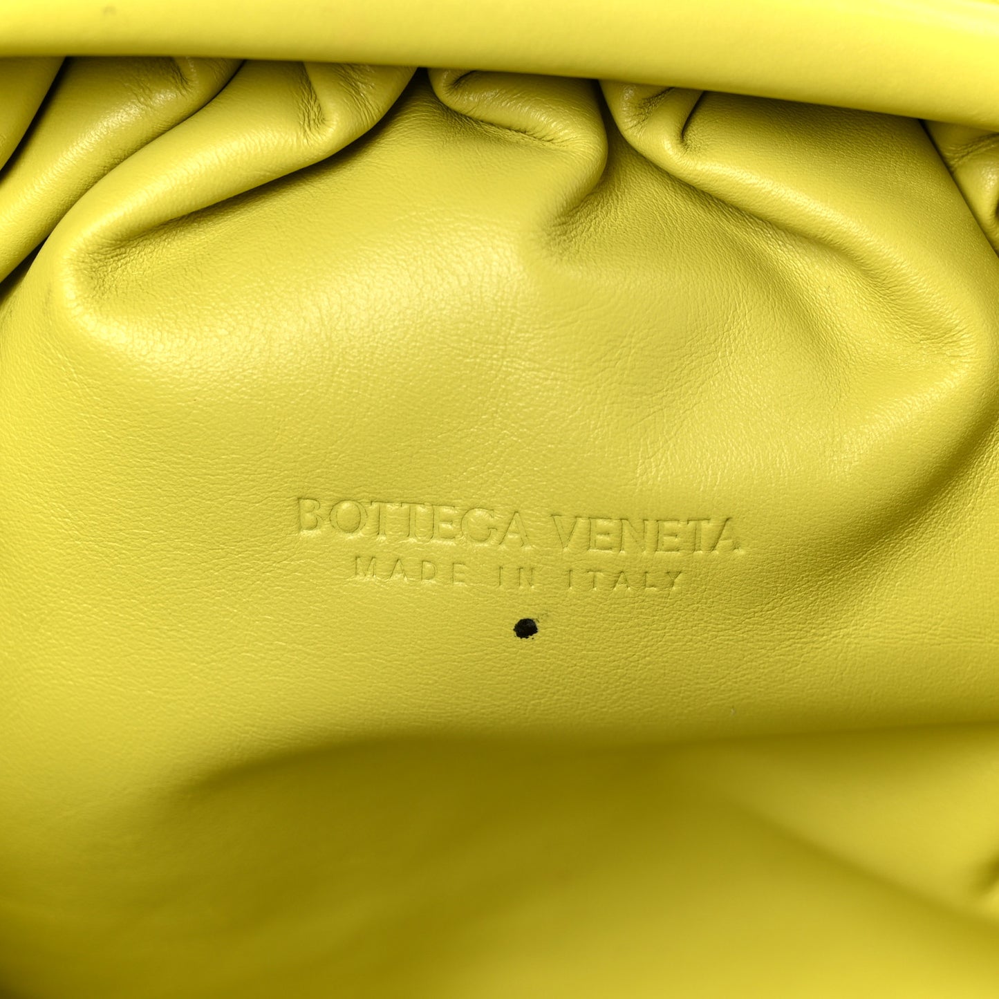 Smooth Butter Calf The Pouch Oversized Clutch Kiwi