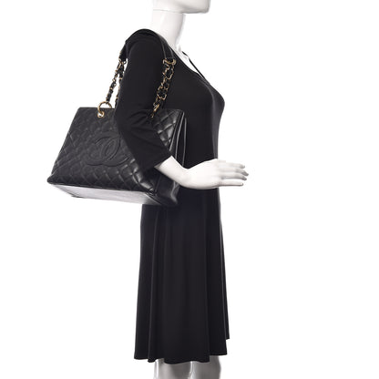 Chanel Caviar Quilted Grand Shopping Tote GST Black 2 of 10