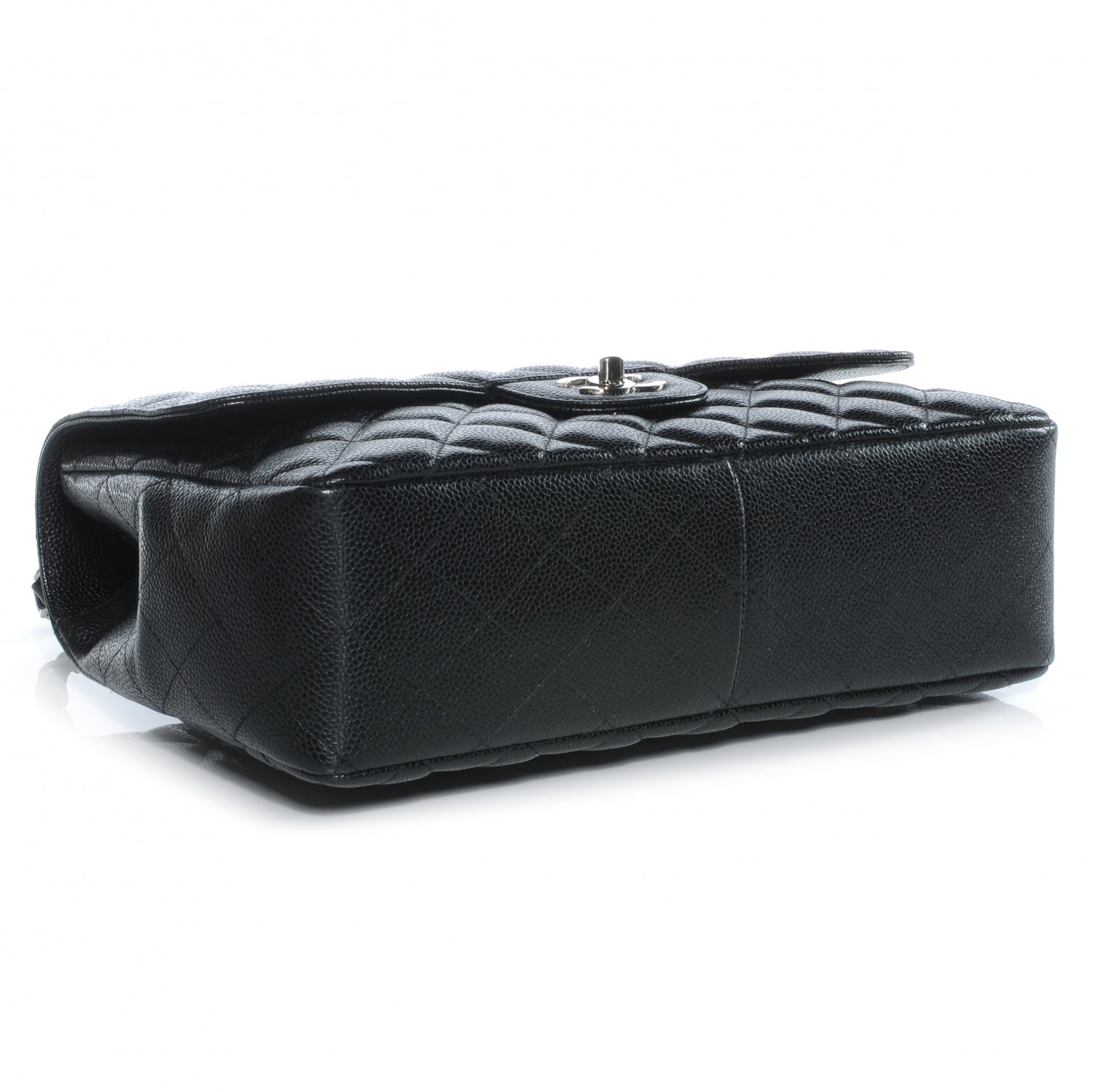 Chanel Caviar Jumbo Single Flap Black 4 of 9