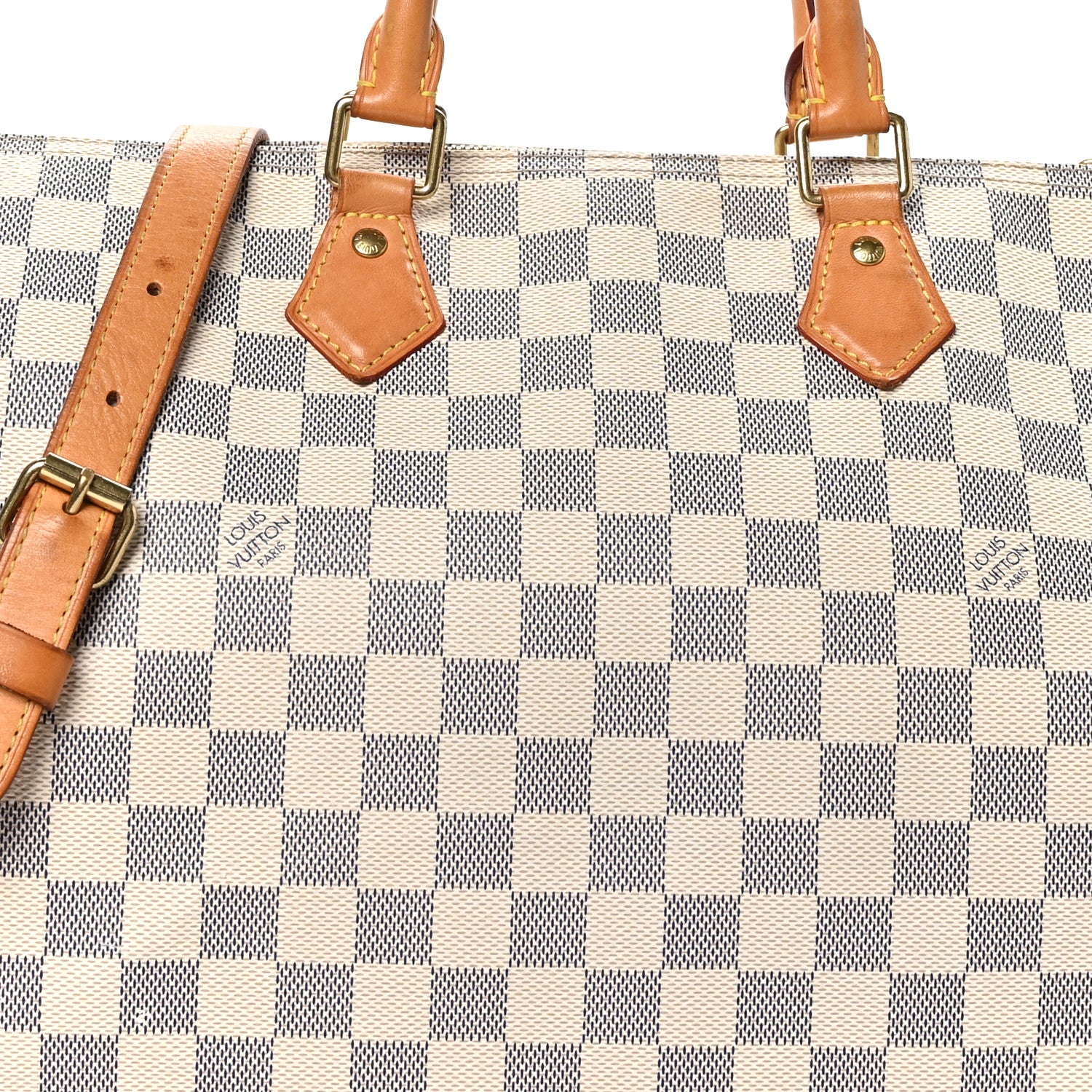 Louis Vuitton Damier Azur Speedy Bandouliere 35 8 of 14