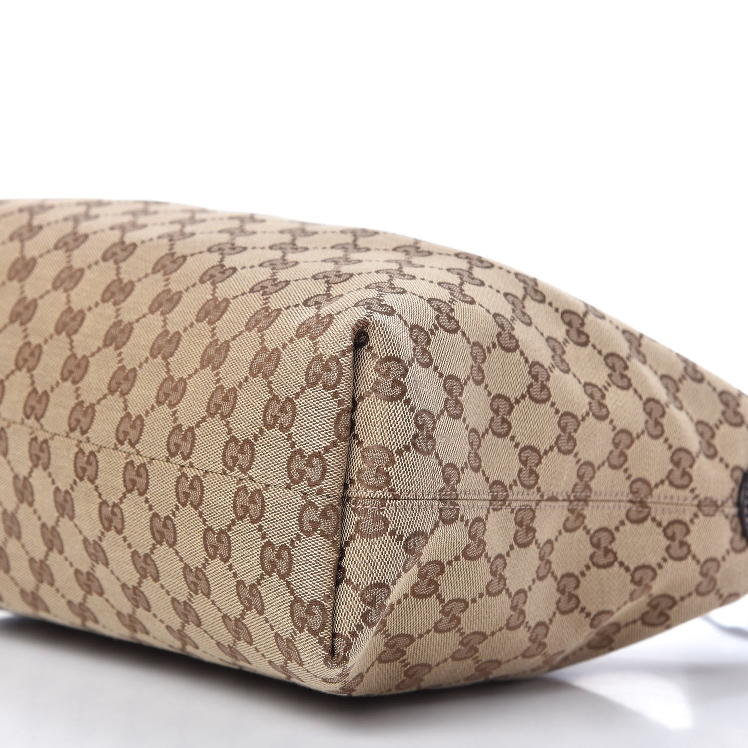 Gucci Monogram Medium Icon Bit Hobo Dark Brown 7 of 9