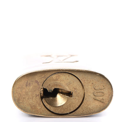 Louis Vuitton Brass Lock and Key Set #307 4 of 5