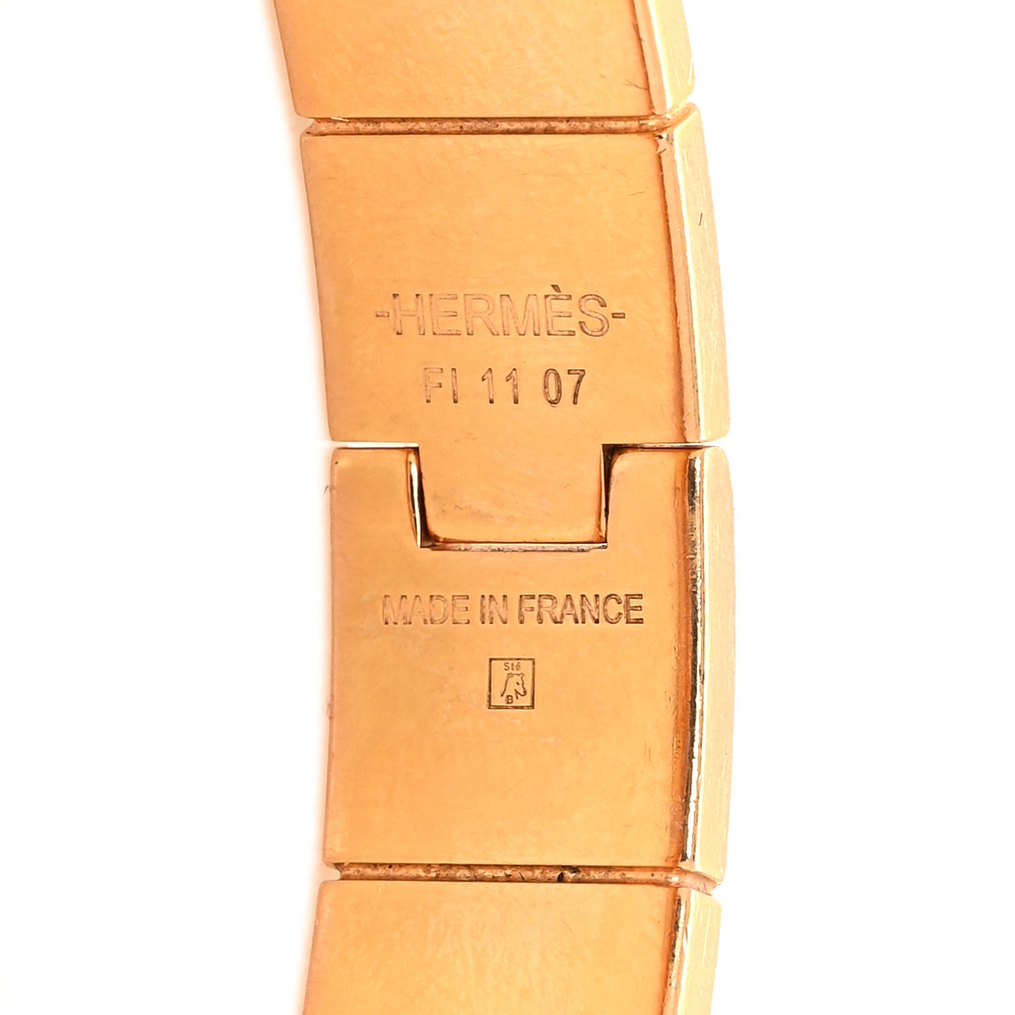 Enamel Printed Charniere Couvertures Nouvelles Narrow Hinged Bracelet S Positif Negatif