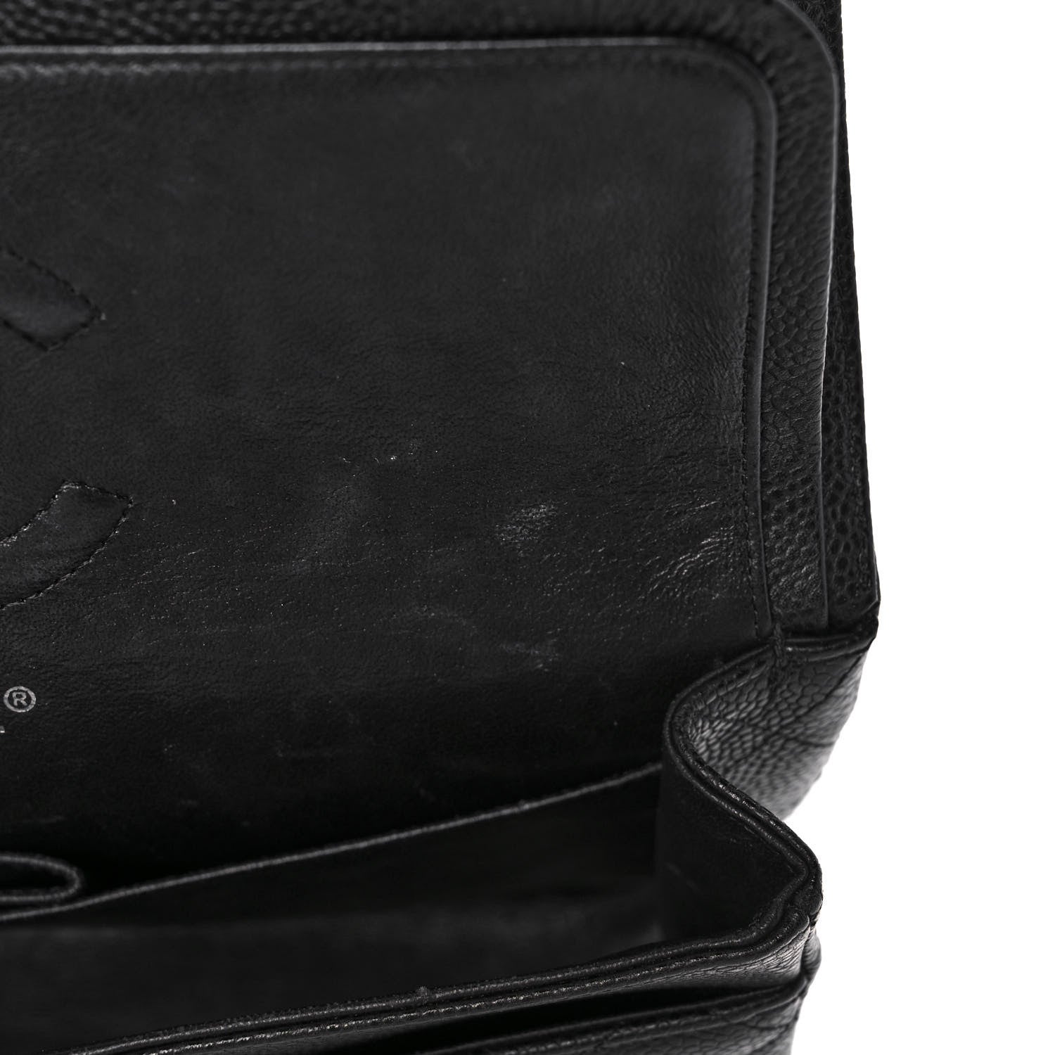 Chanel Caviar Quilted Medium Double Flap Black 10 of 10