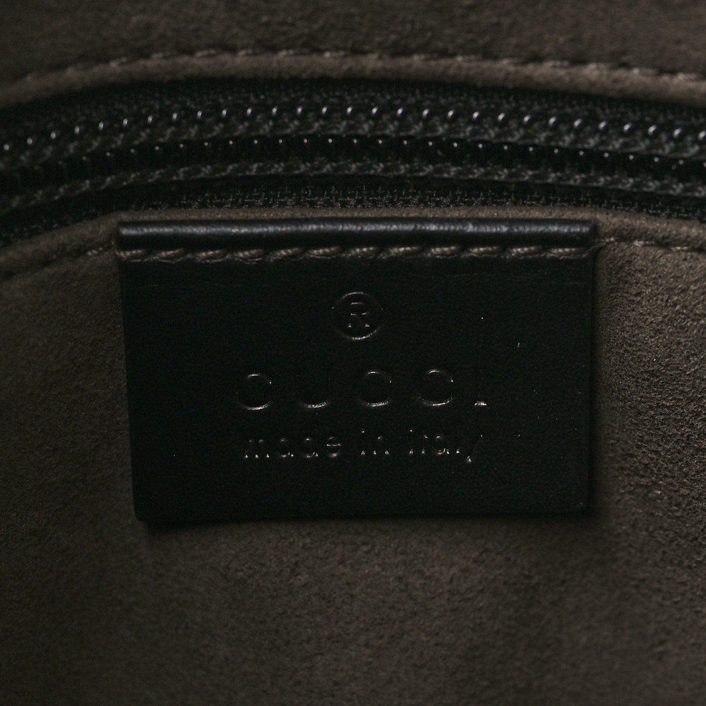Guccissima Signature Small Messenger Bag Black