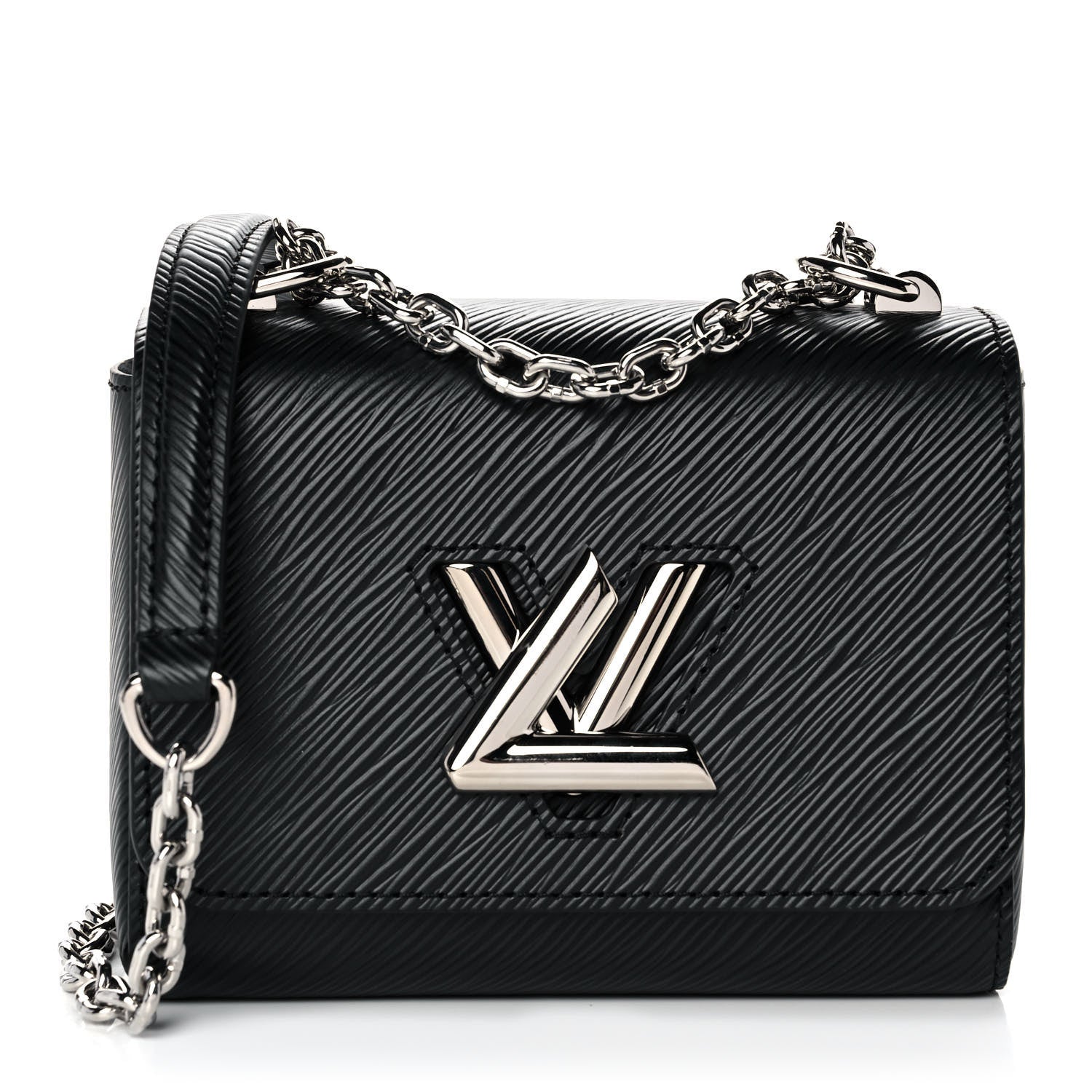 Louis Vuitton Epi Twist Shoulder Bag Mini Black 3 of 13