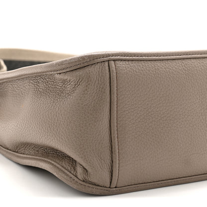 Prada Vitello Daino Soft Hobo Messenger Bag Argilla 9 of 12