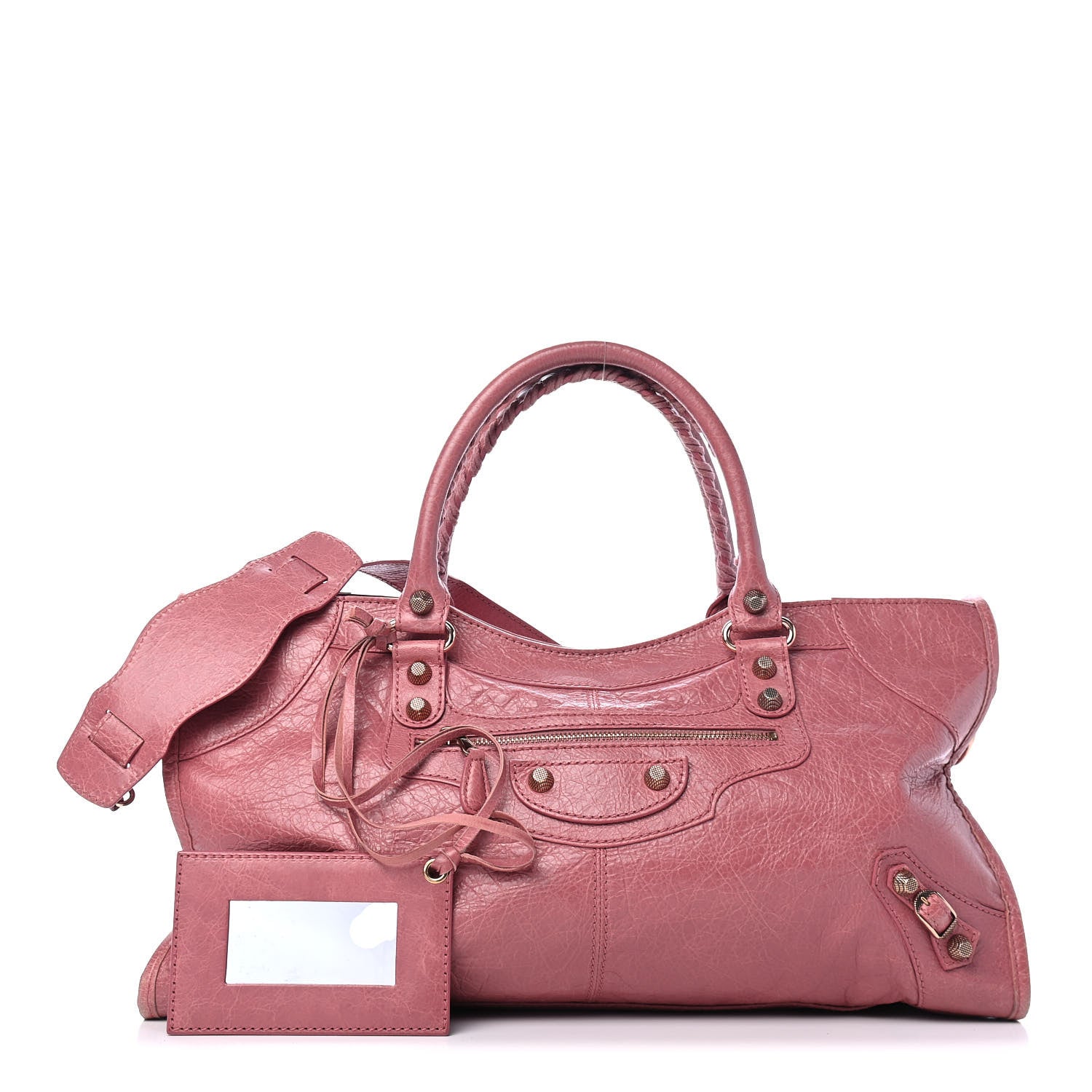 Balenciaga Agneau Giant 12 Rose Gold Hardware Part Time Rose Bruyere 1 of 4