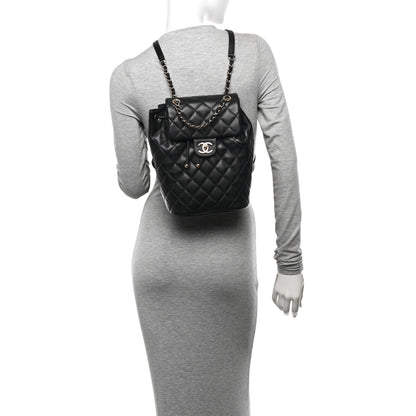 Chanel Caviar Quilted Urban Spirit Backpack Black 2 of 10