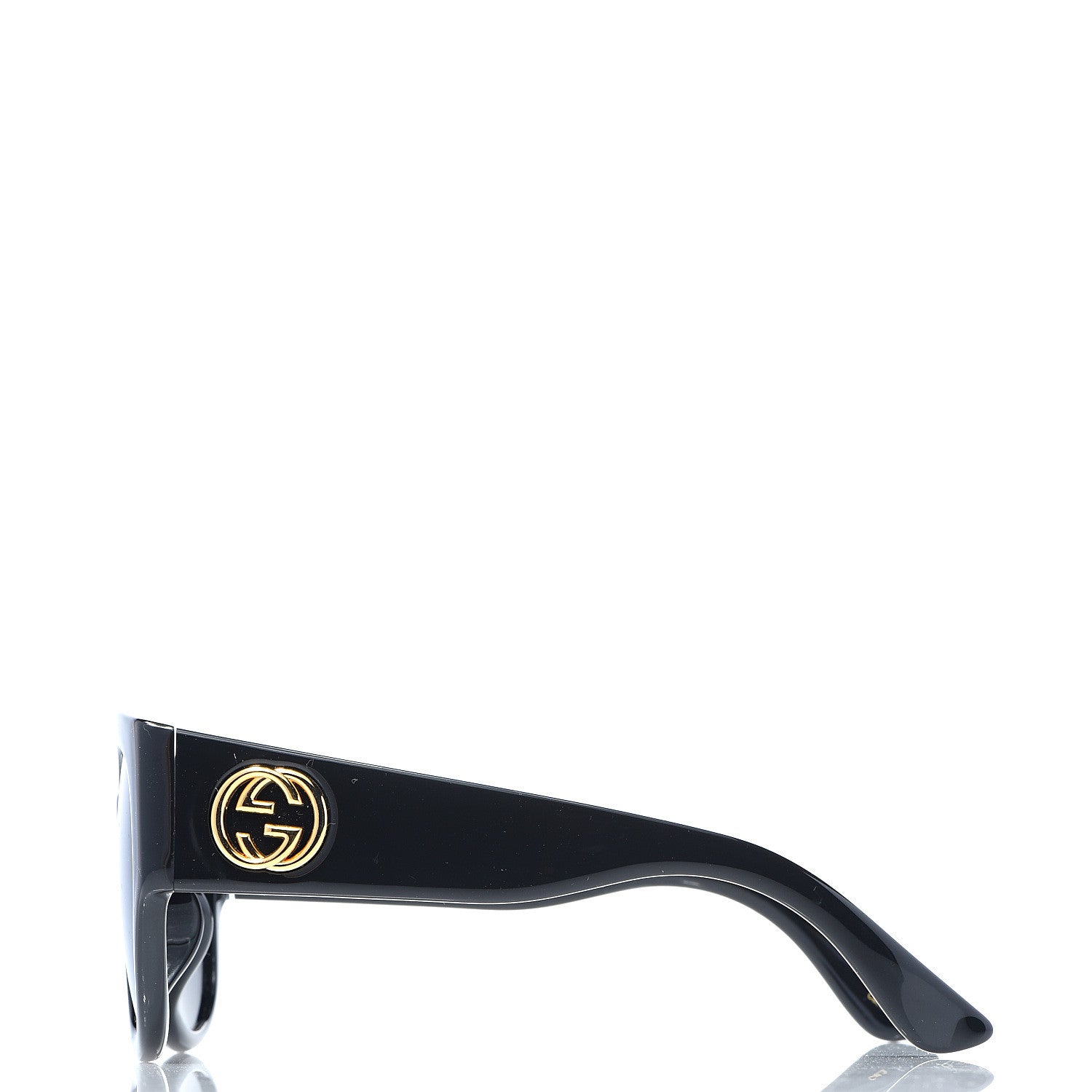 Gucci Acetate Square Frame Sunglasses GG0142SA Black 3 of 9