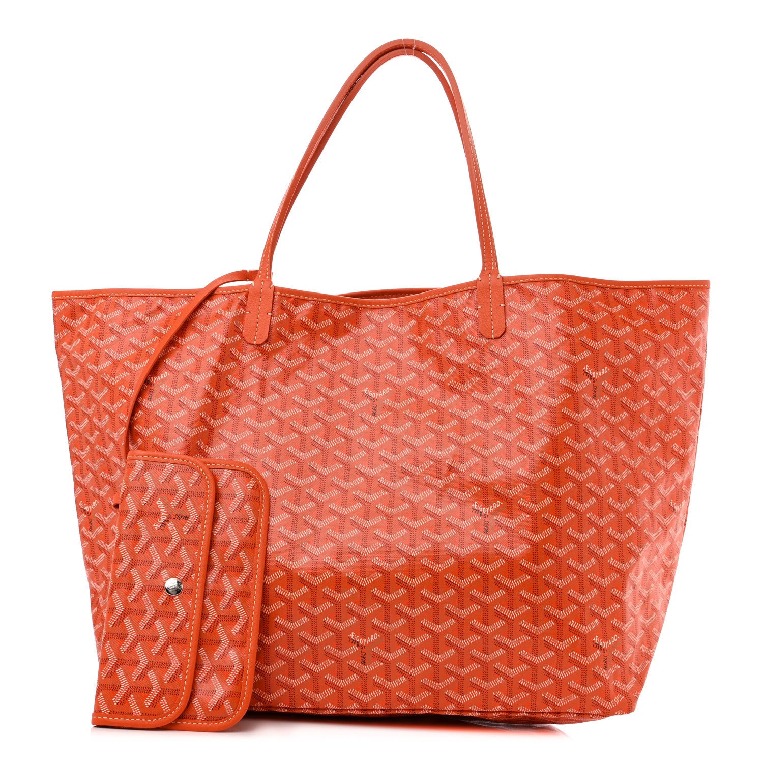 Goyard Goyardine Saint Louis GM Orange 1 of 10