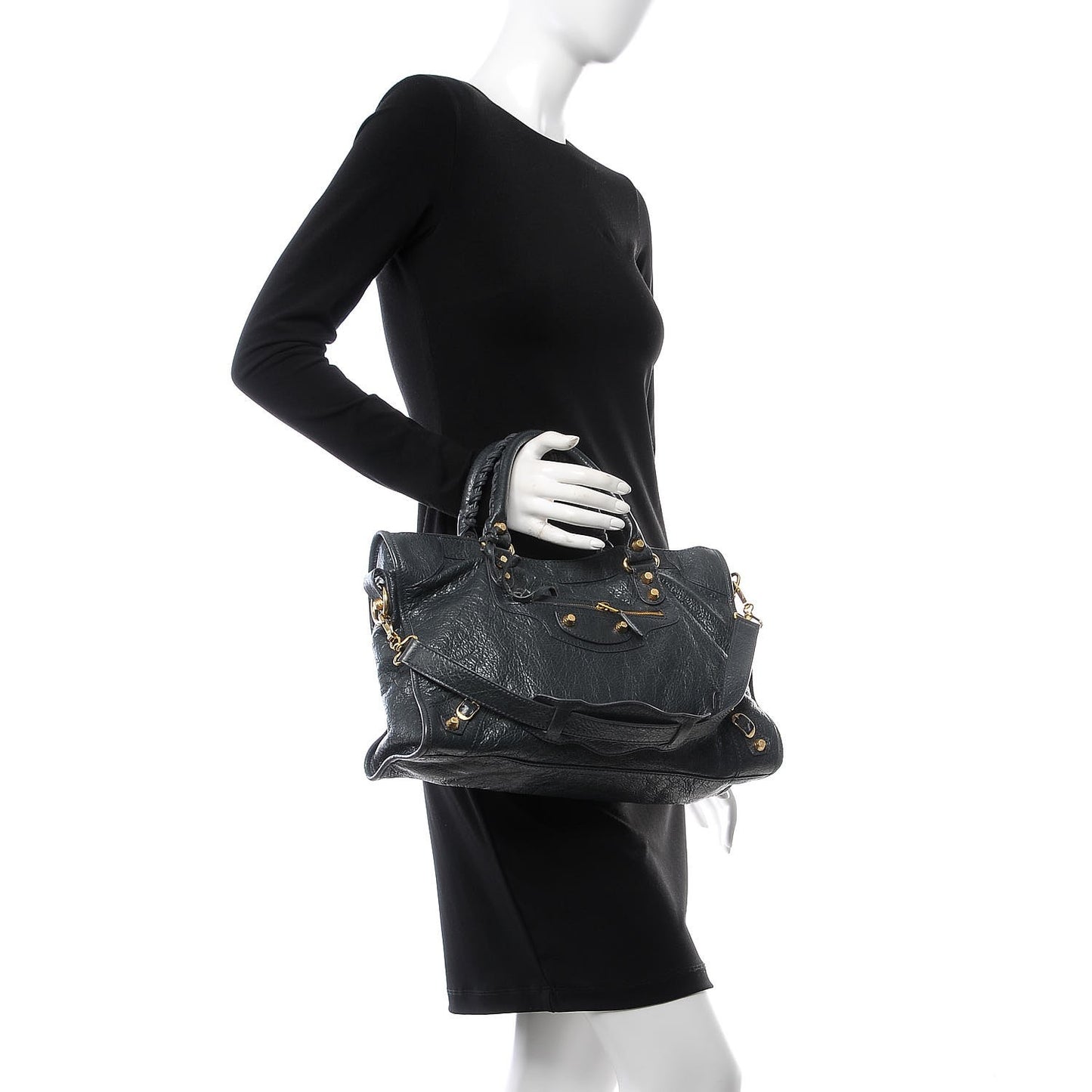 Agneau Giant 12 Gold Hardware City Anthracite