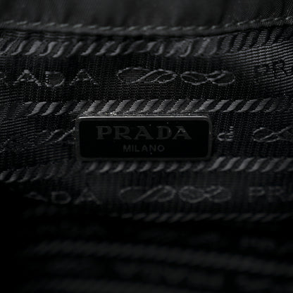 Prada Re-Nylon Saffiano Bucket Wristlet Black 6 of 11