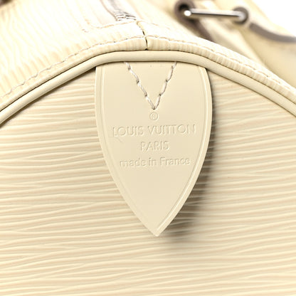 Louis Vuitton Epi Speedy 30 Ivory 6 of 10