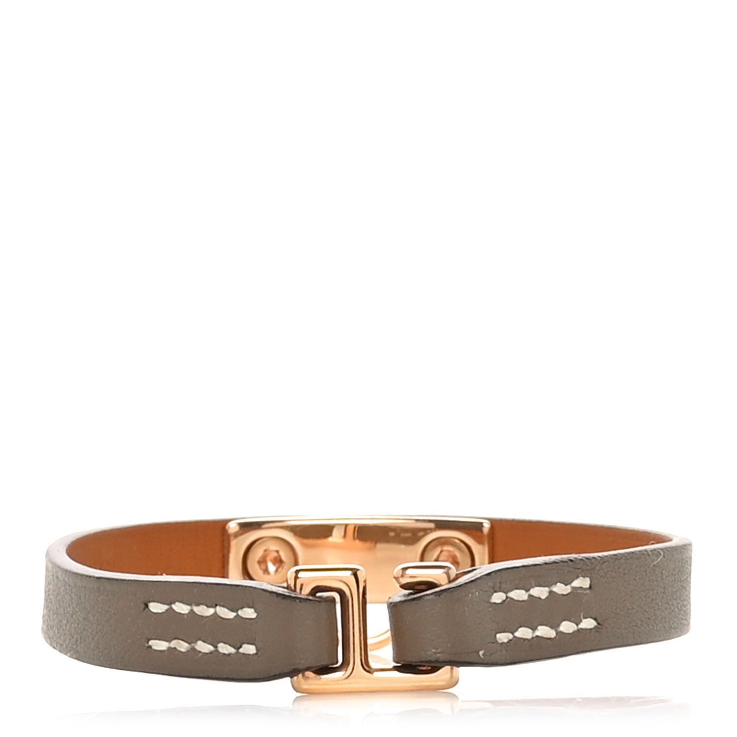 Hermes Swift Mini Rivale Bracelet T3 Etoupe 3 of 6