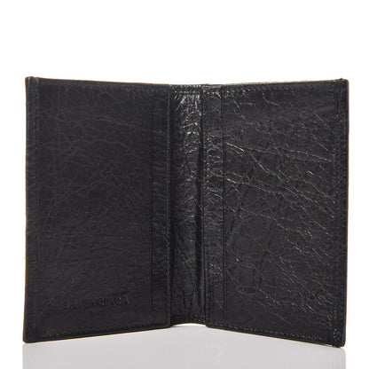 Balenciaga Agneau Giant 12 Silver Hardware Card Case Black 5 of 8