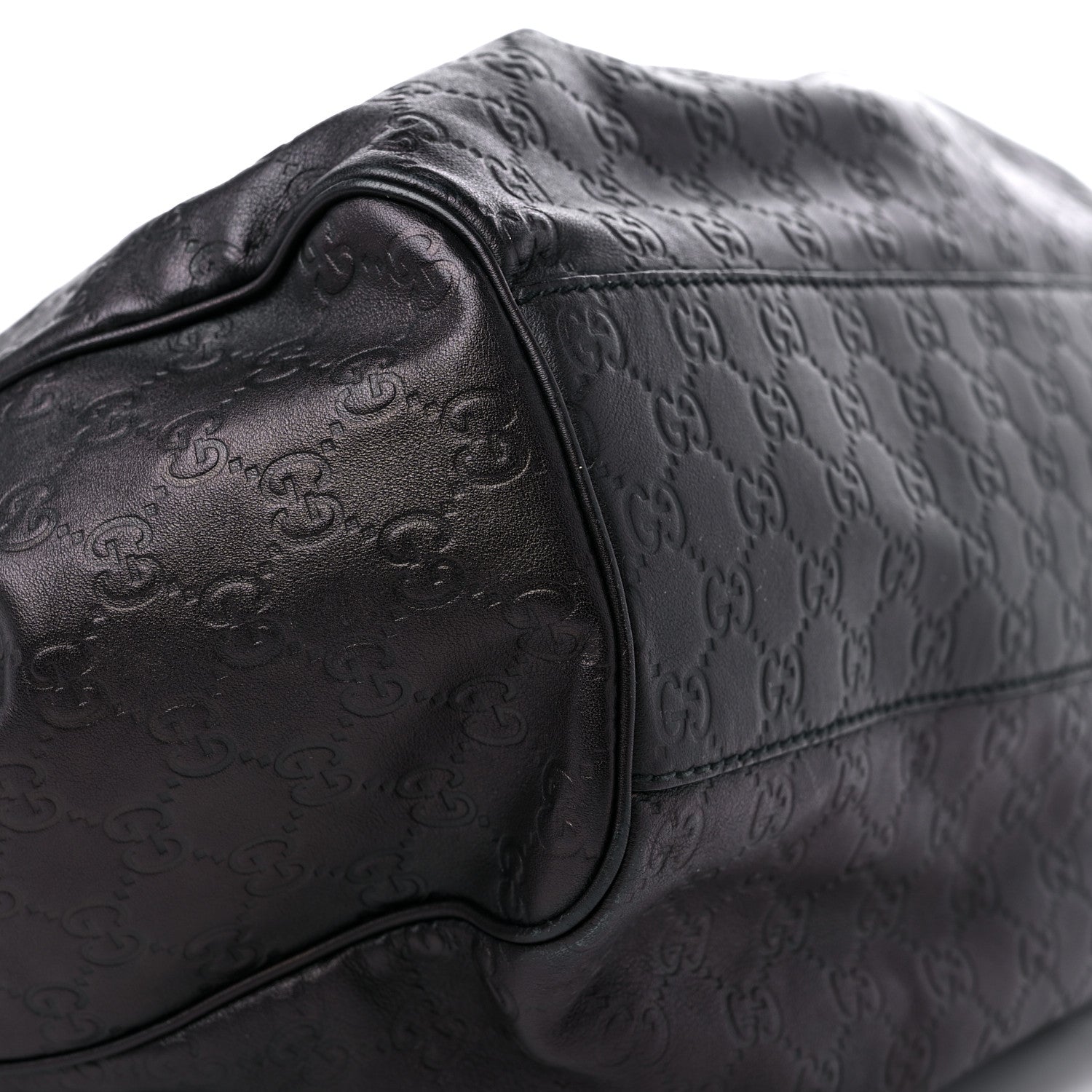 Gucci Guccissima Large Sukey Tote Black 9 of 19