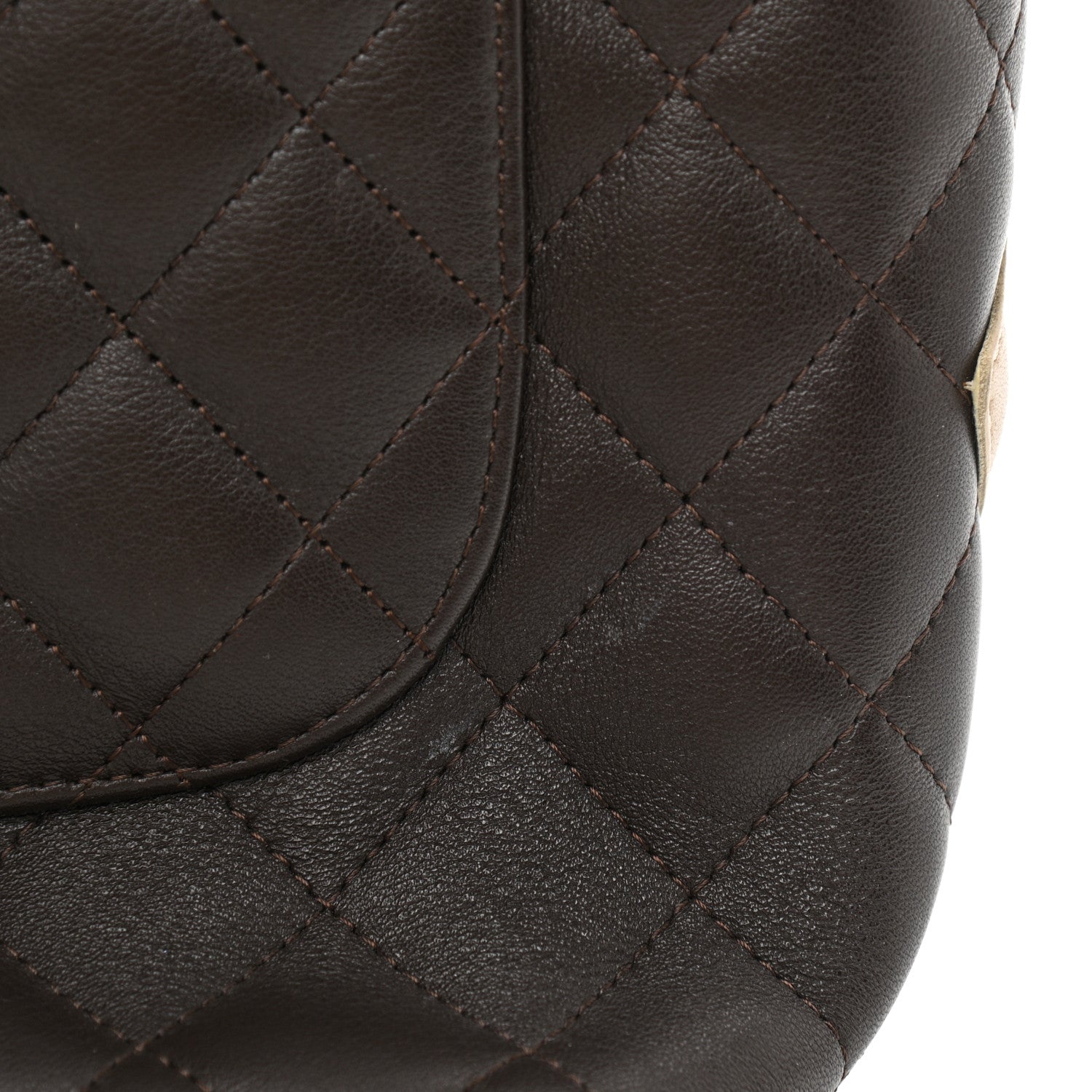 Chanel Calfskin Quilted Medium Cambon Tote Black White 13 of 16