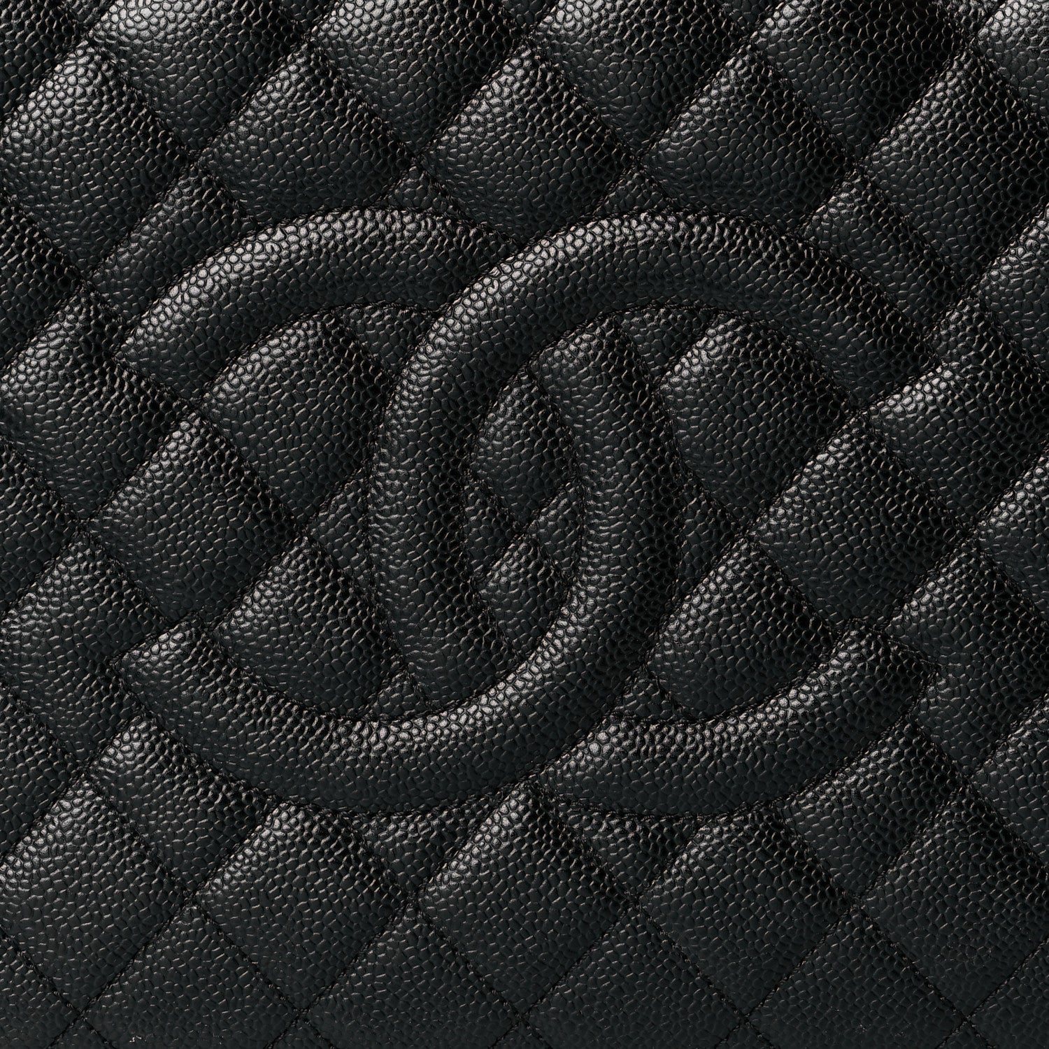 Chanel Caviar Quilted Grand Shopping Tote GST Black 8 of 11