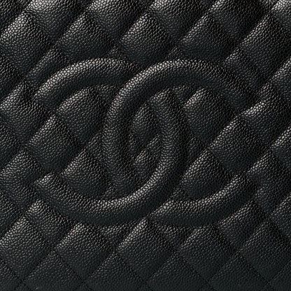 Chanel Caviar Quilted Grand Shopping Tote GST Black 8 of 11