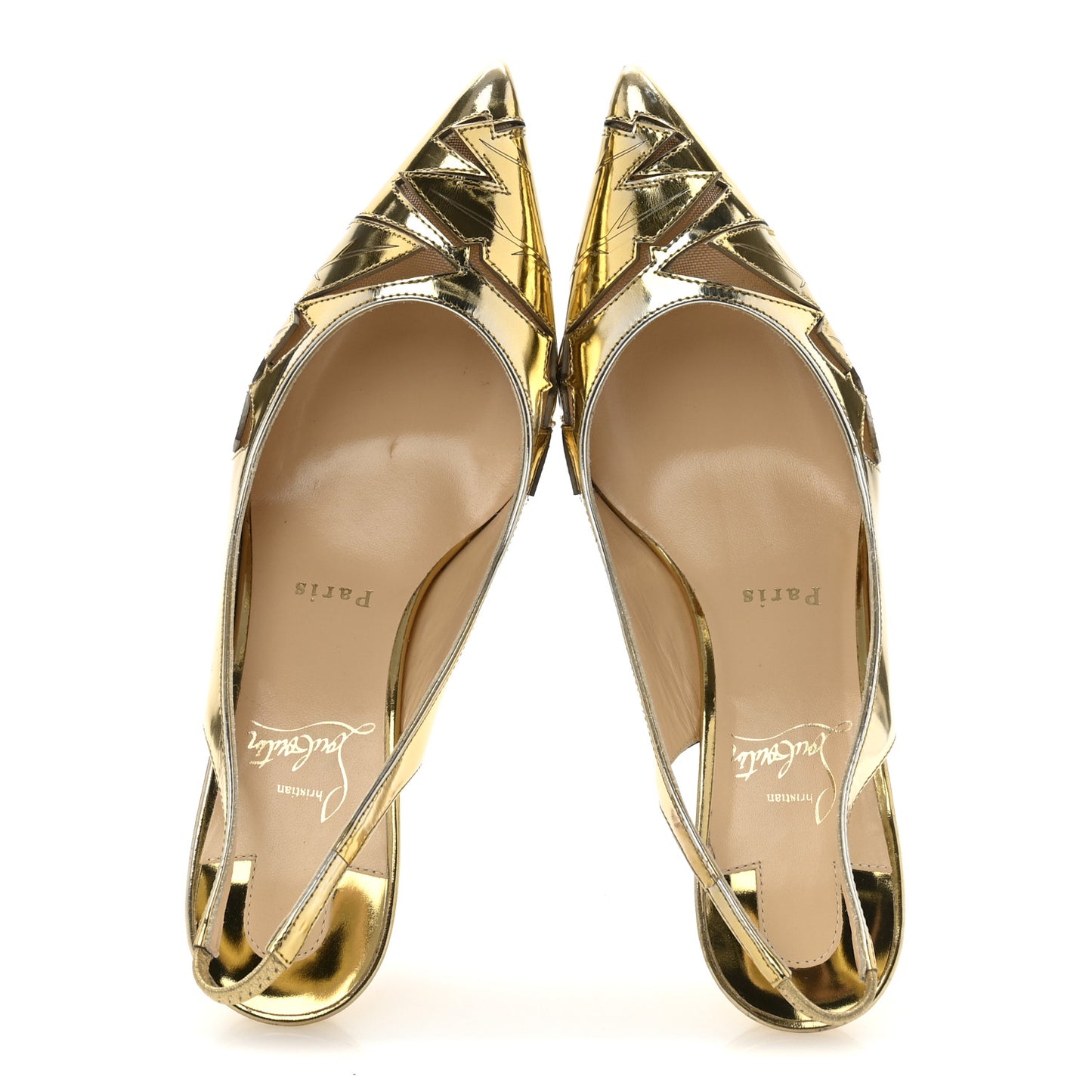 Rete Specchio Frescobella 70 Pumps 36 Gold