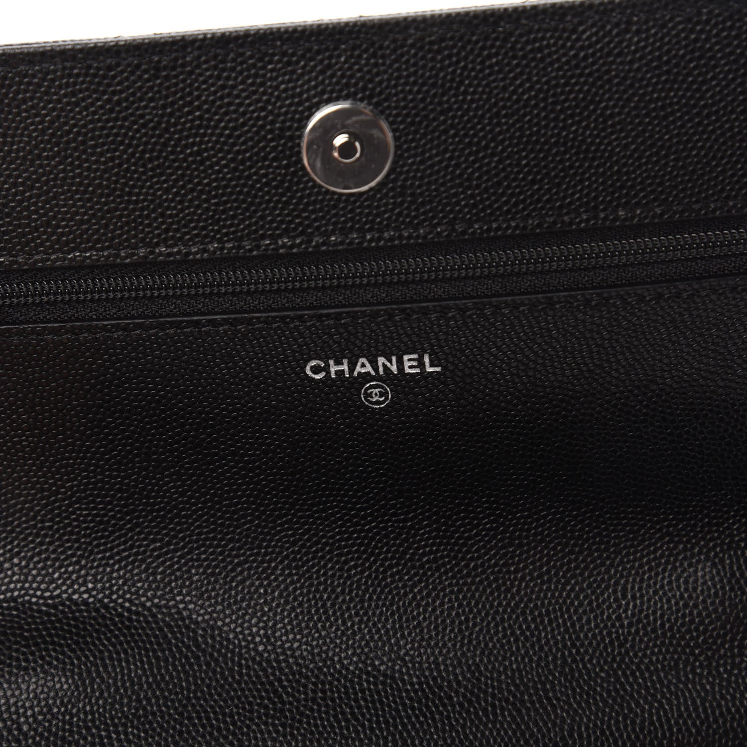 Chanel Caviar Quilted My Everything Wallet On Chain WOC Black 14 of 25