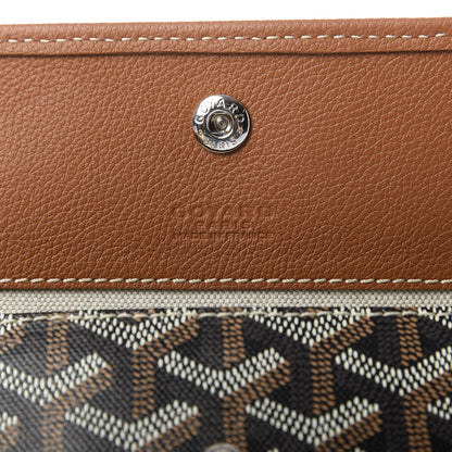 Goyard Goyardine Pouch Black Gold 6 of 6