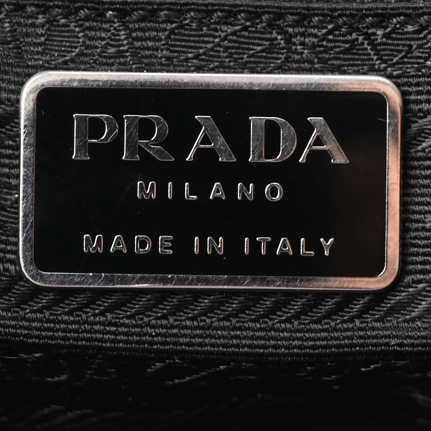 Prada Nylon Vela Tracolla Messenger Bag Black 6 of 9