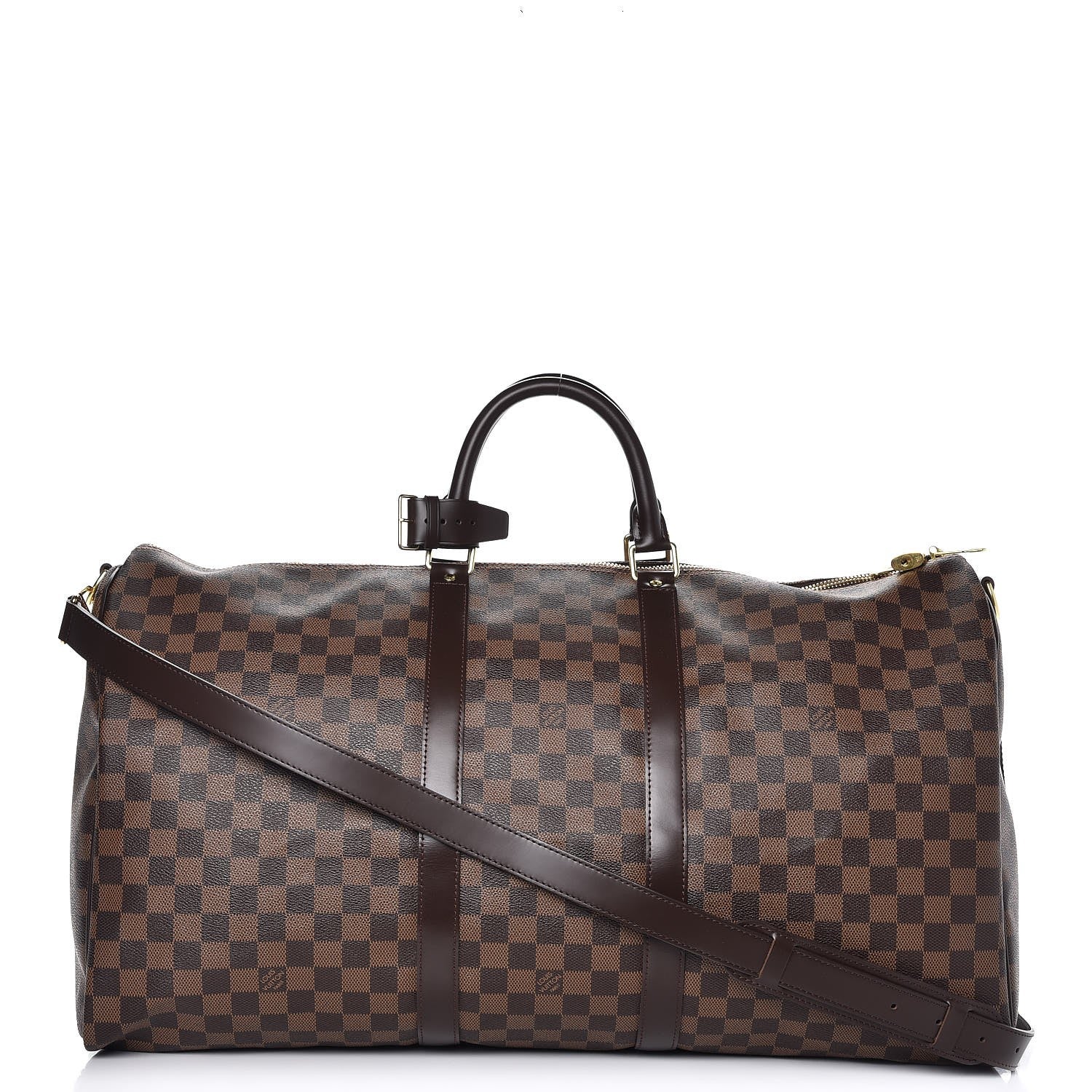 Louis Vuitton Damier Ebene Keepall Bandouliere 55 1 of 7