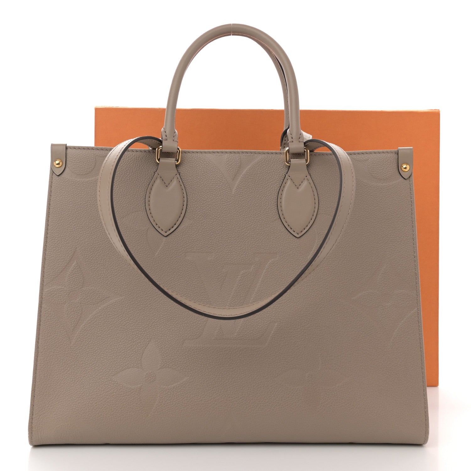 Louis Vuitton Empreinte Monogram Giant Onthego MM Tourterelle 10 of 10