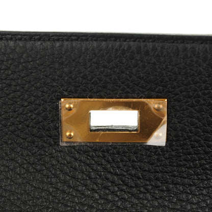 Hermes Togo Kelly Retourne 35 Black 17 of 25