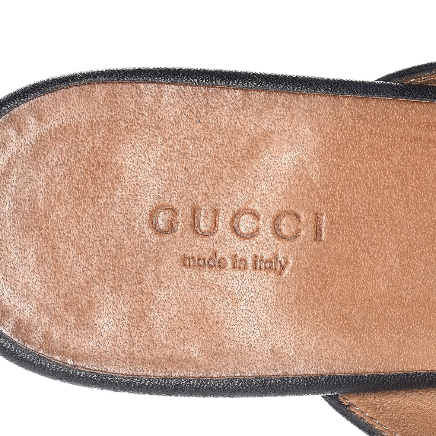 Calfskin Womens Princetown Slippers 38.5 Black