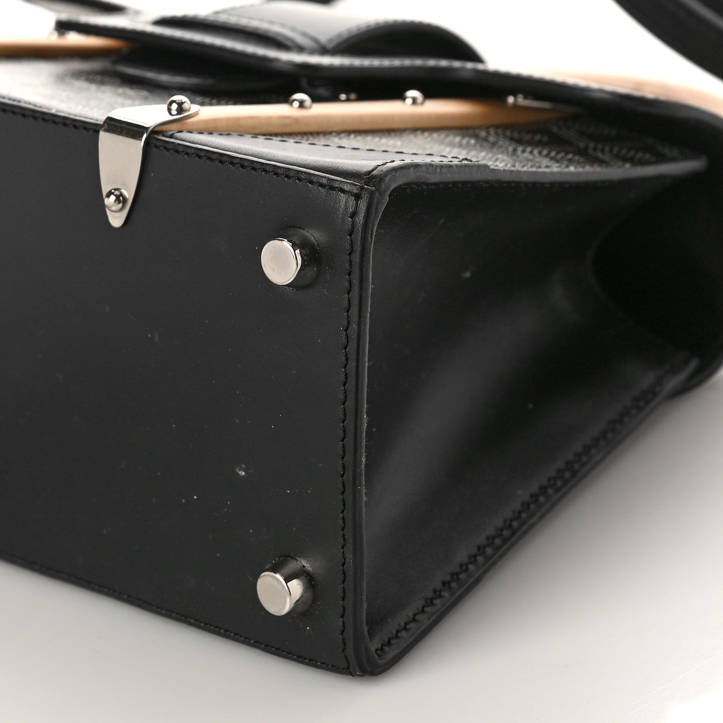 Goyardine Structure Mini Saigon Black