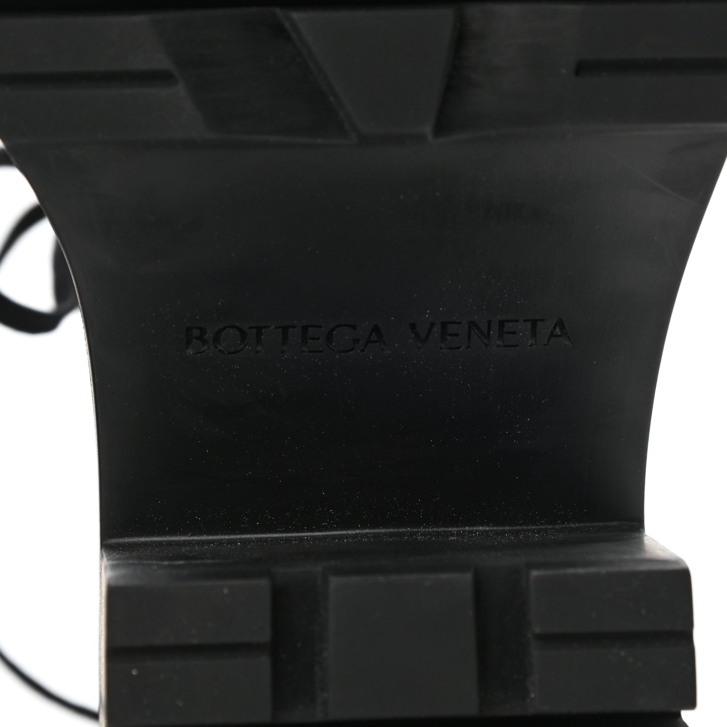 Bottega Veneta Calfskin The Lug Lace Up 30/70mm Ankle Boots 38 Black 6 of 8